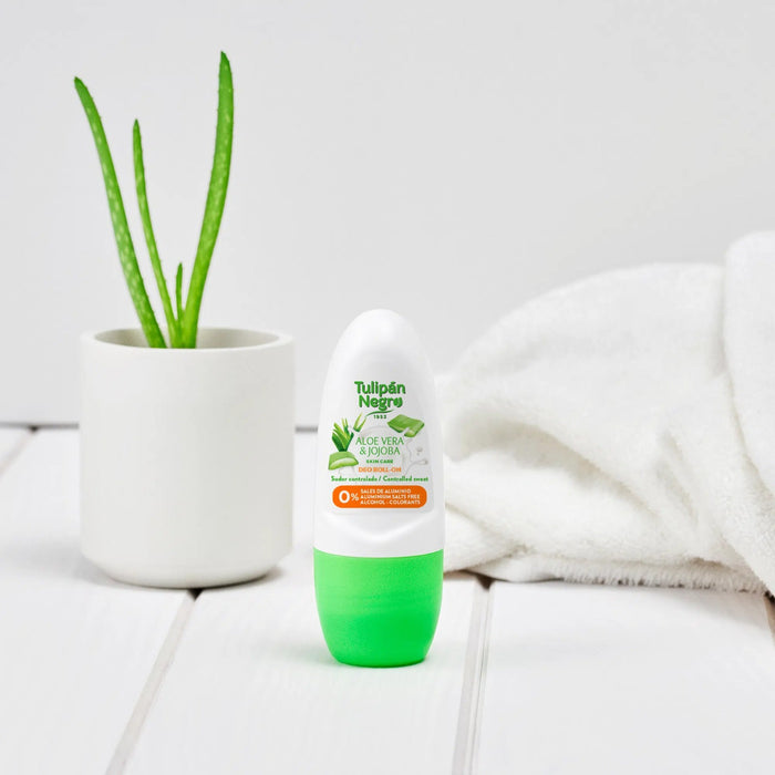 Desodorante Roll-On Aloe Vera e Jojoba 50ml - Tulipan Negro - 2