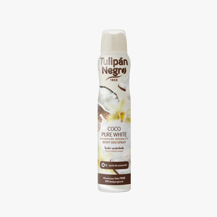 Desodorante em Spray Coco Pure White 200ml - Tulipan Negro - 1