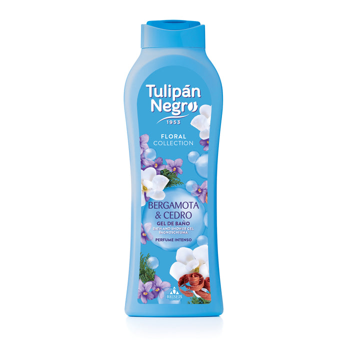 Gel de Banho e Duche Intense 550ml - Tulipan Negro : Bergamota y Cedro - 1