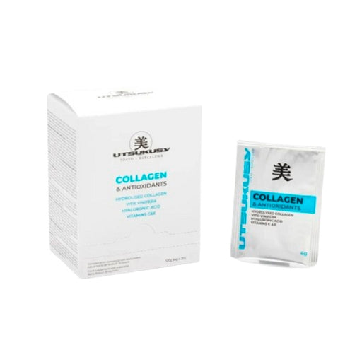 Suplemento nutricional para pele e cabelo 30 envelopes - Utsukusy - 1
