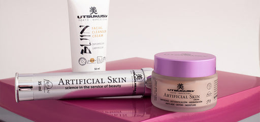 Kit de Manutenção em Casa Artificial Skin Creme 50ml + Serum 35ml + Depurador 50ml - Utsukusy - 2
