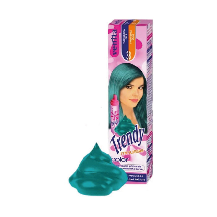 Espuma de Cor 75ml - Venita : TURQUOISE WAVE - 1