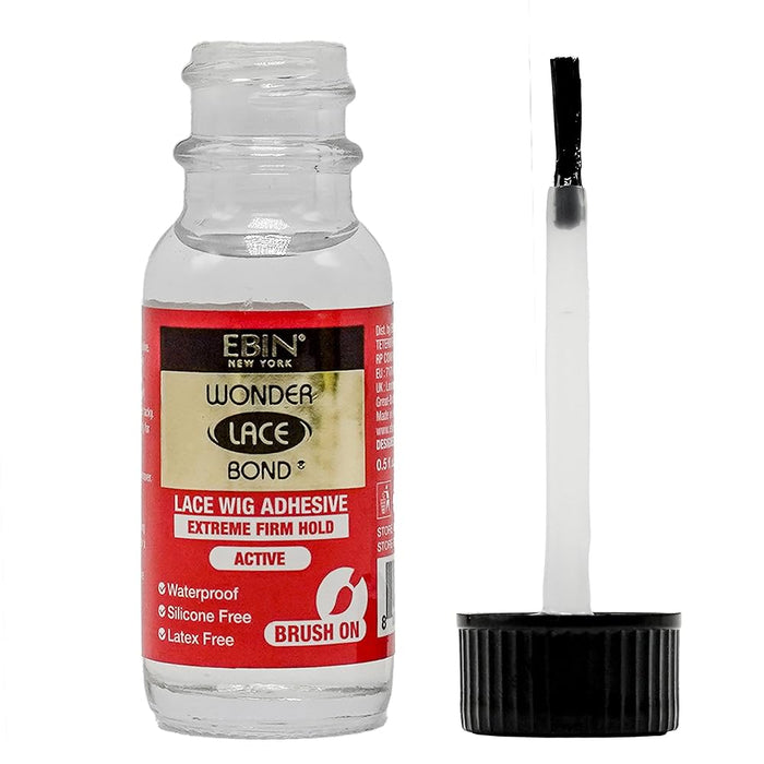 Cola líquida para Perucas Wonder Lace Bond - Ebin New York : Firm 15ml - 1