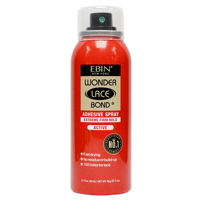 Spray Adesivo Wonder Lace Bond - Ebin New York : Active 80ml - 1