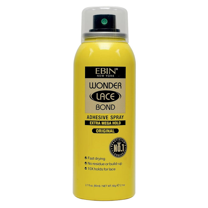 Spray Adesivo Wonder Lace Bond - Ebin New York : Original 80ml - 1