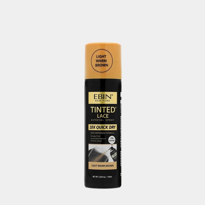 Spray dissimulador de Perucas Wonder Bond Tinted Lace Melt 100ml - Ebin New York : Light Warm Brown - 1