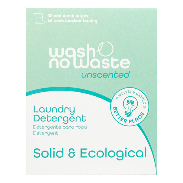 Tiras de detergente biodegradáveis - sem fragrância - Wash No Waste - 5