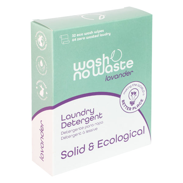 Detergente em tiras biodegradáveis - Lavanda - Wash No Waste - 2