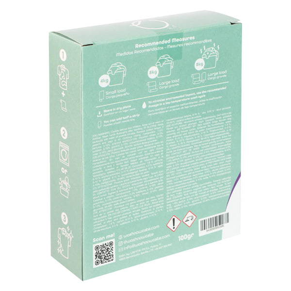 Detergente em tiras biodegradáveis - Lavanda - Wash No Waste - 3