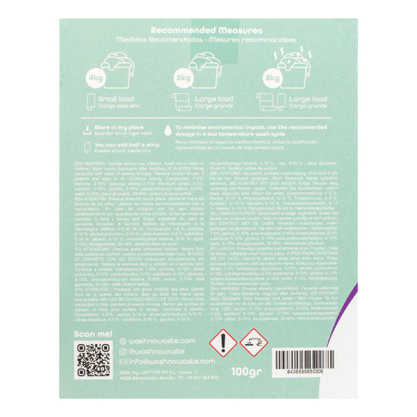 Detergente em tiras biodegradáveis - Lavanda - Wash No Waste - 4