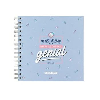 Planejador de estudos &#39;Meu plano principal para que este curso seja ótimo&#39; - Mr. Wonderful - 1