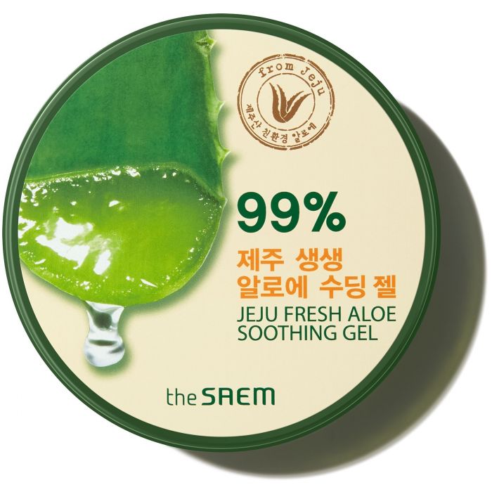 Gel Calmante Aloe Jeju Fresh 99% Frasco 300ml - The Saem - 1