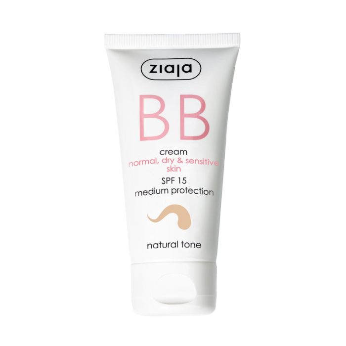 BB Cream SPF15 Pele Normal, Seca e Sensível - Ziaja : Tono Natural - 1