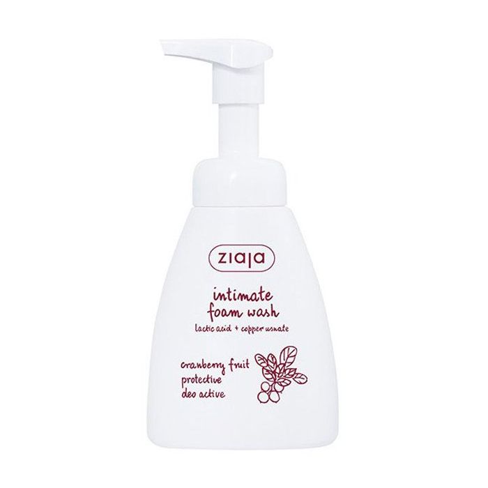 Dispensador Higiene Íntima Diário de Espuma Suave com Mirtilo 250 ml - Ziaja - 1