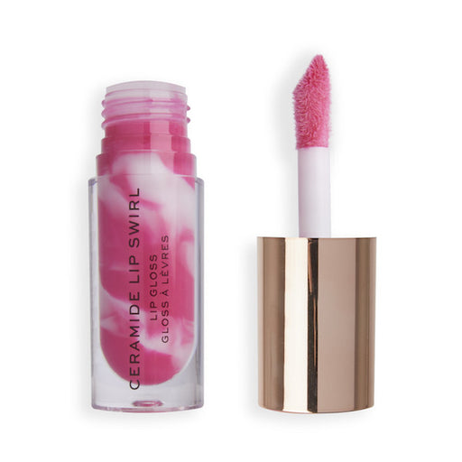 Brilho de Ceramida Lip Swirl - Make Up Revolution: Berry Pink - 2