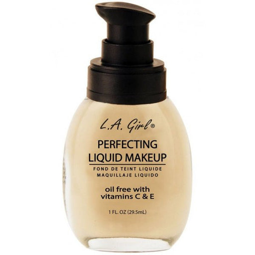 Base de Maquiagem Perfecting Liquid Makeup - L.A. Girl: Warm Bronze - 1