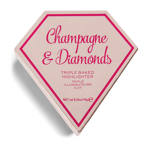 Iluminador Triple Baked Diamond - I Heart Revolution: Champagne &amp; Diamonds - 1