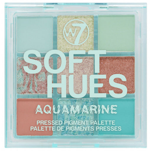 Paleta Aquamarine de Tons Suaves - W7 - 1