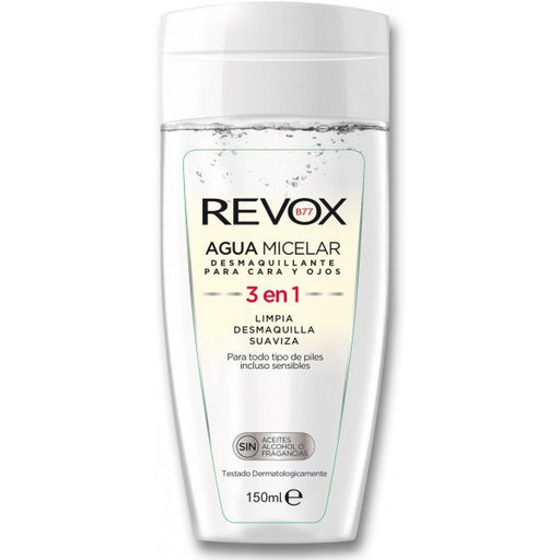 Água Micelar de Limpeza Rosto e Olhos: 150 ml - Revox - 1