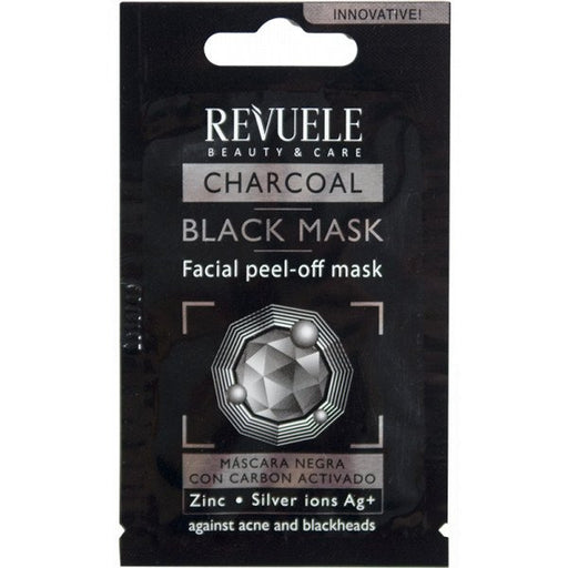 Mascarilla Facial Black Mask Peel off Carvão Ativado - Revuele: 7 ML - 1