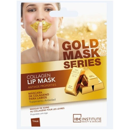 Máscara para os Lábios Gold com Colágeno - Idc Institute - 1