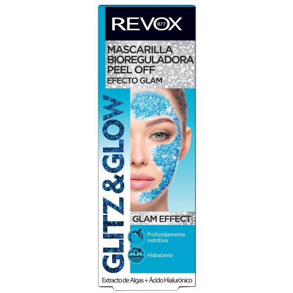 Máscara Peel-Off Nutritiva Profunda Glitz &amp; Glow - Revox - 1