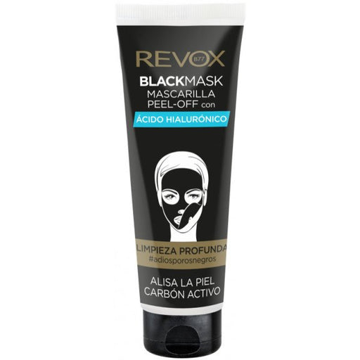 Máscara preta com ácido hialurônico - Revox - 1