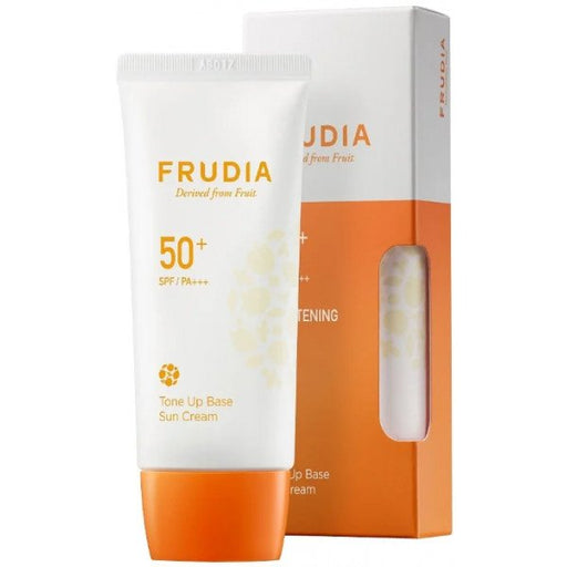 Creme Facial Protetor Solar e Base Tonificante SPF50 50 g - Frudia - 1