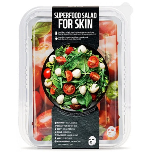 Pack Superfood Salad Vitality Boost Masks: 7 Unidades - Farmskin - 1
