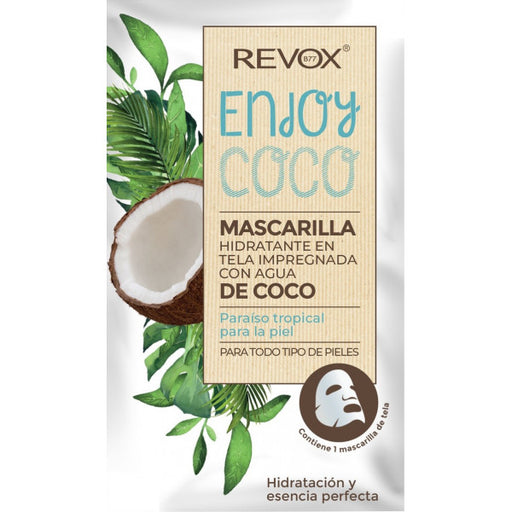 Desfrute da Máscara de Coco Hidratante Coco: 1 Unidade - Revox - 1