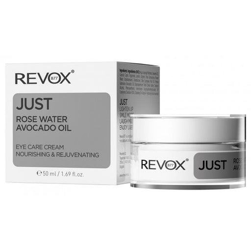 Just Eye Contour Cream com óleo de abacate e água de rosas - Revox - 2