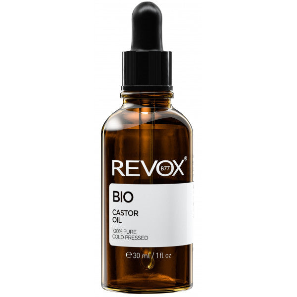 Óleo de rícino biológico 100% puro prensado a frio - Revox - 2