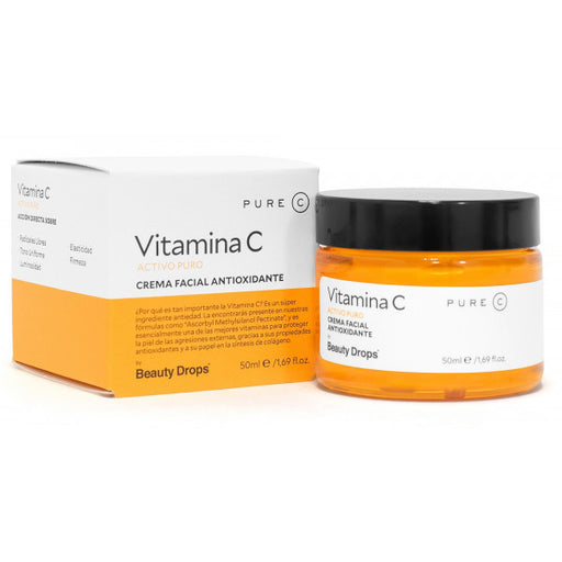 Creme Facial Antioxidante Pure C Vitamina C - Beauty Drops - 1