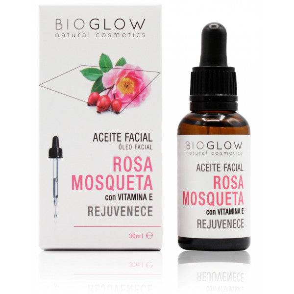 Óleo Facial 100% Puro de Rosa Mosqueta - Bioglow: 30ML - 1