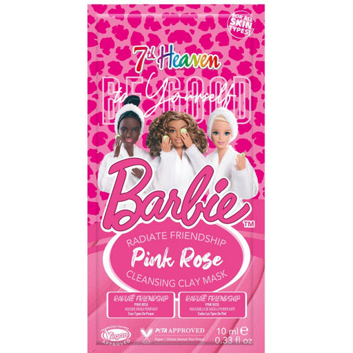 Máscara Facial de Argila Rosa Barbie Pink Rose - Montagne Jeunesse - 1