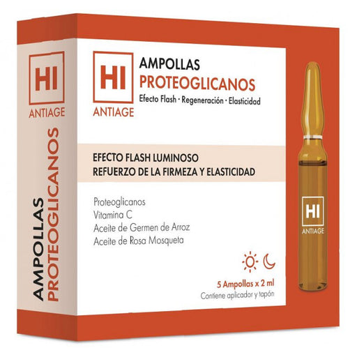 Hi Antiage Ampolas Proteoglicanos 5 Ampolas - Redumodel - 1