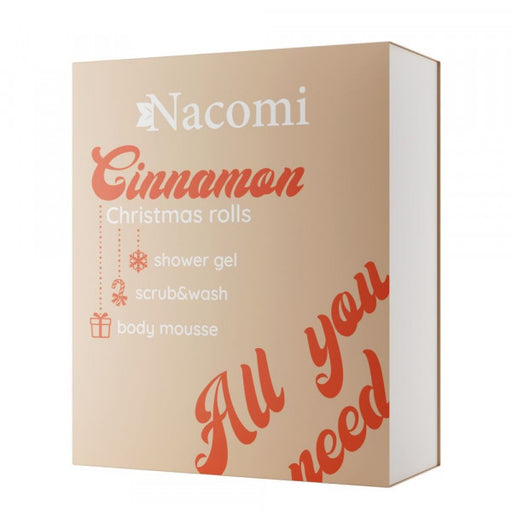 Conjunto de Cinnamon Christmas Rolls para cuidado corporal: Conjunto de 3 artículos - Nacomi - 2