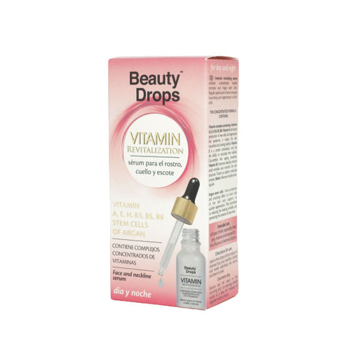 Soro para o rosto, pescoço e decote - Revitalização vitamínica - Beauty Drops - 1