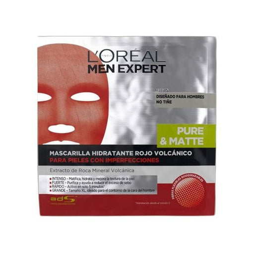 Máscara Facial Hidratante Volcanic Red: 30 ml - L&#39;oréal Men Expert - L'oreal Men Expert - 1