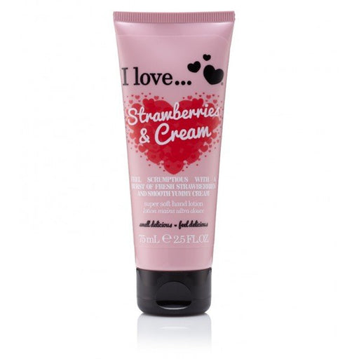 Loção de mão - I Love Cosmetics: Strawberries &amp; Cream - 1