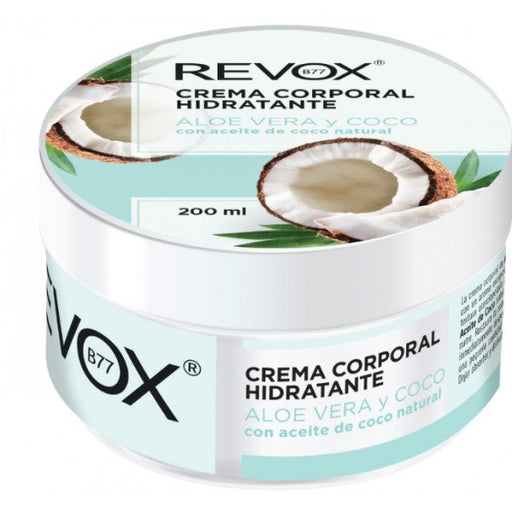 Creme Hidratante Corporal Aloe Vera e Coco - Revox - 1