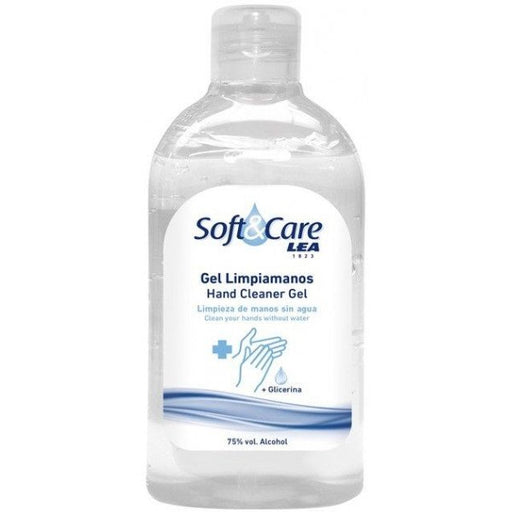 Gel de álcool para limpeza de mãos Soft Care - Lea: 500 ml - 2