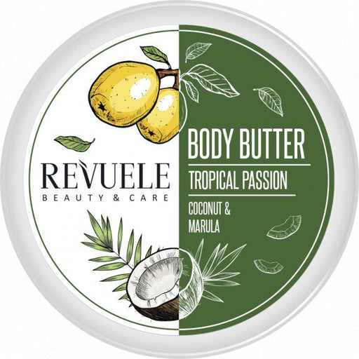 Manteiga Corporal Tropical Passion com Coco e Marula - Revuele - 1