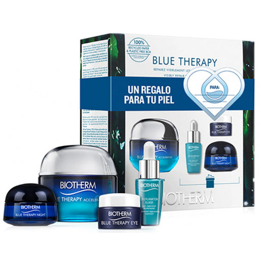 Estojo de creme acelerado Blue Therapy: conjunto de 4 produtos - Biotherm - 1