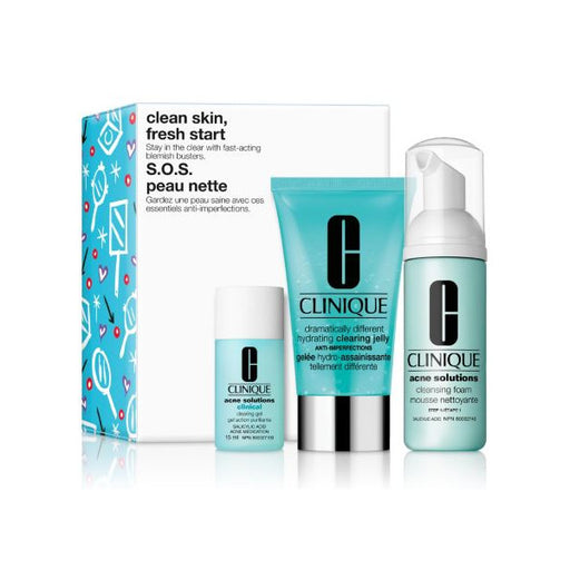 Set Clean Skin, Fresh Start: Set 3 Productos - Clinique - 1