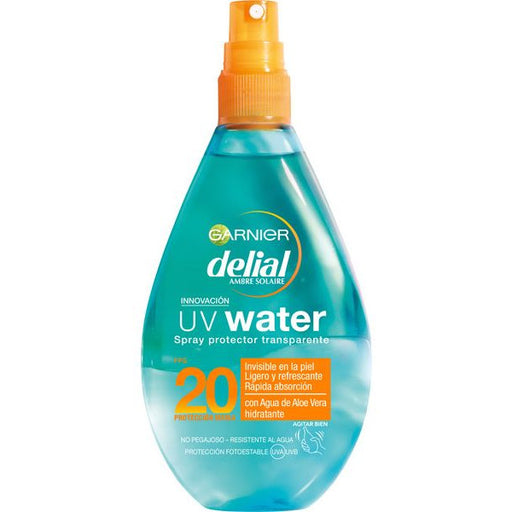 Protetor de Spray de Água UV Transparente - Delial: SPF 20 150ML - 1