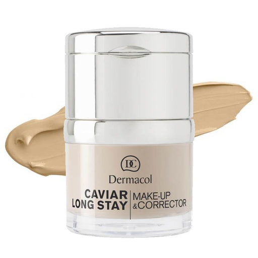 Maquiagem e corretivo - Caviar Long Stay - Dermacol: Base de maquillaje y corrector caviar - 02 - 2