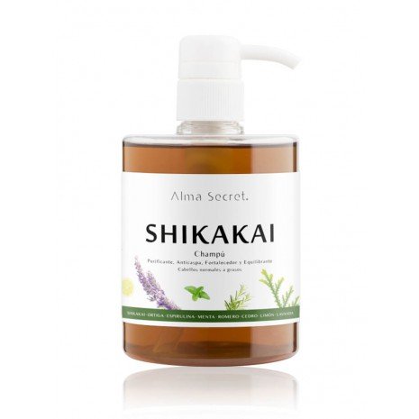 Shikakai Shampoo (para Queda, Oleosidade, Caspa e Dermatite) - 500 ml - Alma Secret - 1