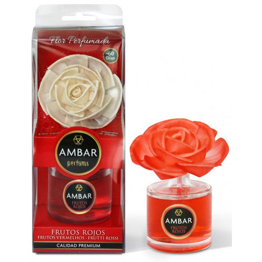 Ambientador de flores perfumadas - Ambar Perfums: Frutos Rojos - 2
