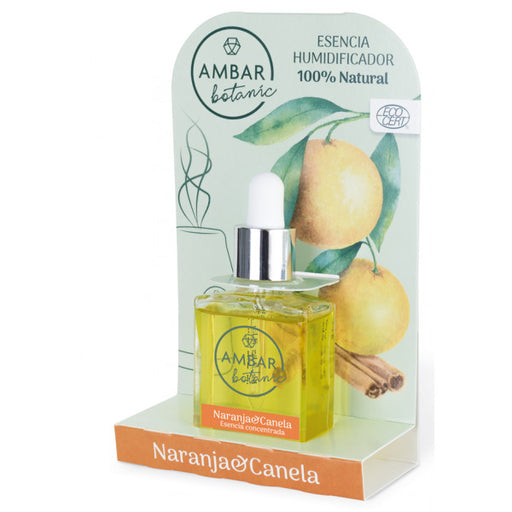 Botanic Essencia Umidificador 100% Natural Laranja e Canela - Ambar Perfums - 1
